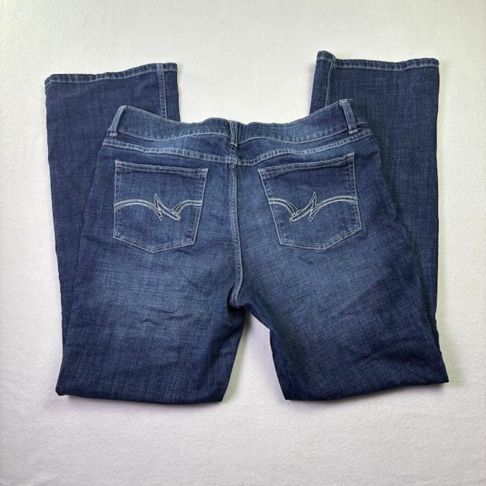 Wrangler Women's Sz 15 x 32 Bootcut Jeans Pocket Design Medium Wash